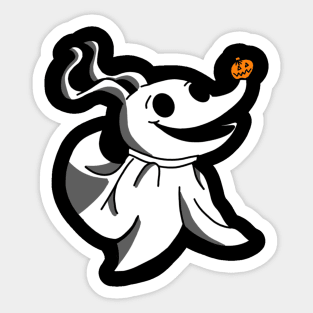 Nightmare Before Christmas Zero Sticker